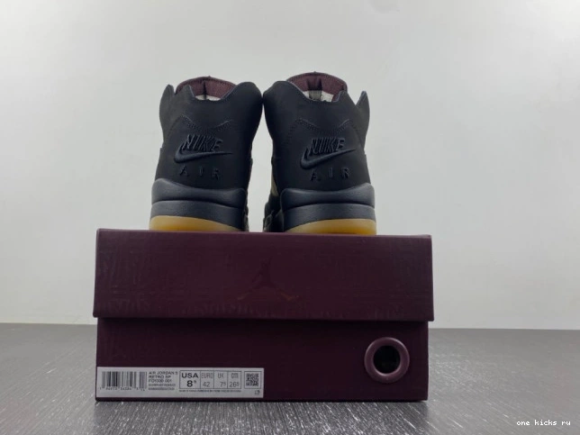Rep Onekick Maniere Jordan A 5 Black x Ma FD1330-001 Air 0823